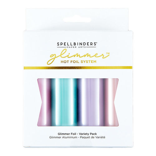 Glimmer Hot Foil Satin Pastels Variety Pack