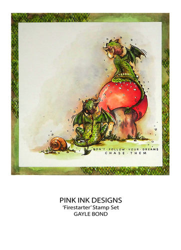 Clear Pink Ink Designs - Firestarter