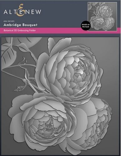 Prägeschablone Ambridge Bouquet 3D