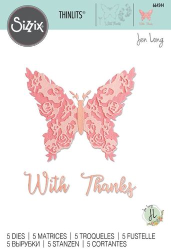 Sizzix Thinlits - With Thanks