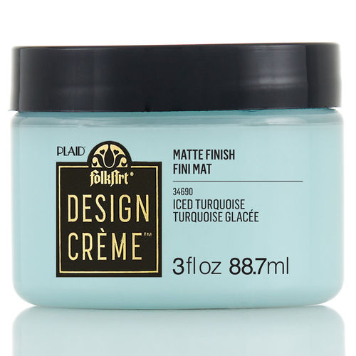 Design Creme Iced Turquoise