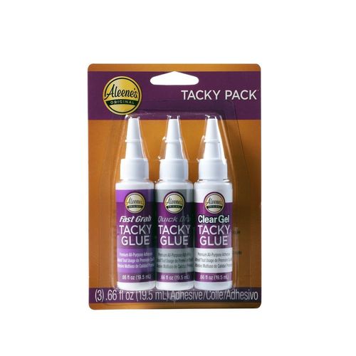 Aleene's Tacky Pack - Clear Gel/Fast Grab/Quick Dry