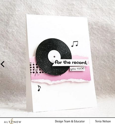 Clear Stamp & Die Set Mini Delight - Vinyl Style