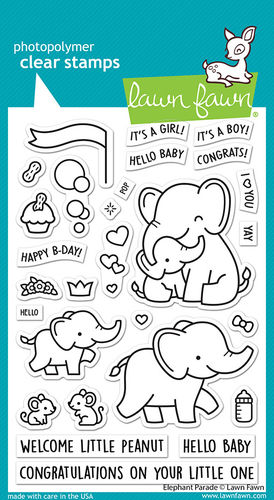 Clear Stamp - Elephant Parade