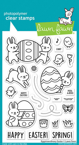 Clear Stamp - Eggstraordinary Easter