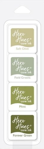 Olive Greens Core Ink Cubes