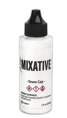 Tim Holtz Alcohol Ink Metallic Mixatives - Snow Cap (groß)