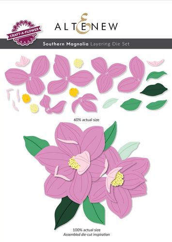 Stanzschablone Craft-A-Flower: Southern Magnolia