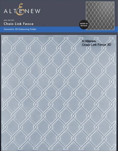 Prägeschablone Chain Link Fence 3D