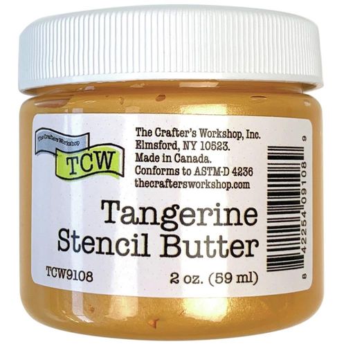 Crafter's Workshop Stencil Butter Tangerine