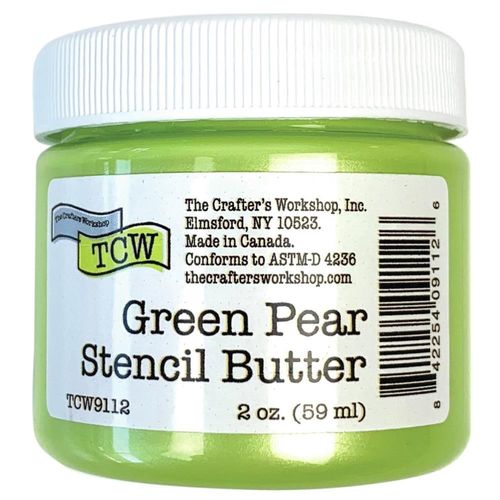 Crafter's Workshop Stencil Butter Green Pear