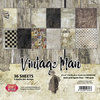 Vintage Man 6"x6" Paper Pad