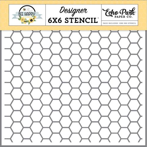 Schablone Beehive Hexagon 6"x6"