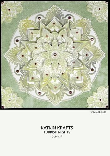Schablone Katkin Krafts - Turkish Nights