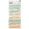 Heidi Swapp Set Sail Thickers Stickers