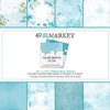 49 And Market Collection Paper Pack 12"x12" -Color Swatch: Ocean