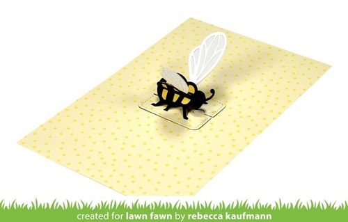 Stanzschablone Pop-Up Bee