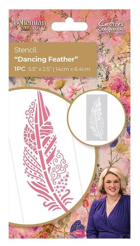 Schablone Bohemian Collection - Dancing Feather