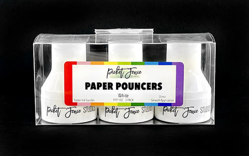Picket Fence Studios - Paper Pouncers White