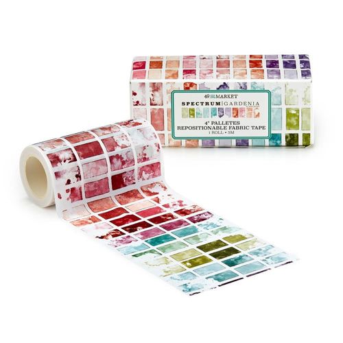 49 And Market Spectrum Gardenia 4" Fabric Tape Roll