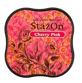 StazOn Midi Cherry Pink