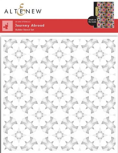 Journey Abroad Layering Stencil Set (4 in 1)