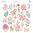 Pinkfresh Cardstock Die-Cuts Ephemera Pack - Lovely Blooms