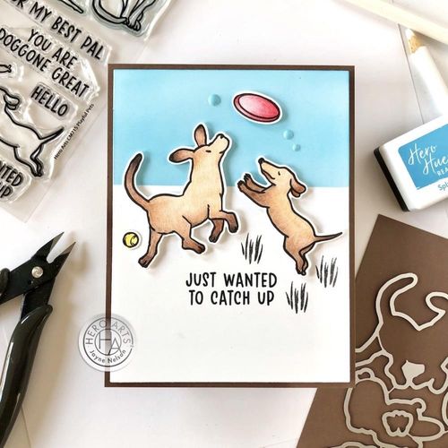 Playful Pets Clear Stamp & Die Combo