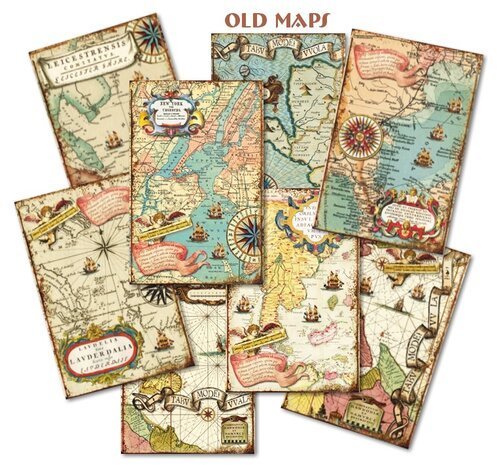 Decorer Old Maps Pack