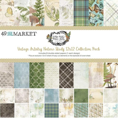49 And Market Collection Paper Pack 12"x12" - Nature Study