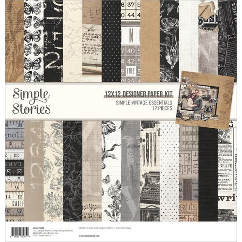 Simple Stories Collection Kit - Simple Vintage Essentials