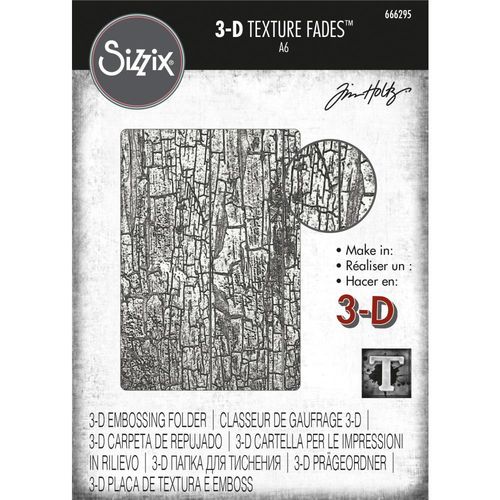 Tim Holtz Texture Fades Embossing Folder - Cracked