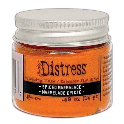 Tim Holtz Distress Embossing Glaze Spiced Marmalade