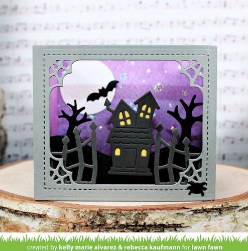 Stanzschablone Shadow Box Card Halloween Add-On