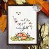 Fall Fox Clear Stamp & Die Combo