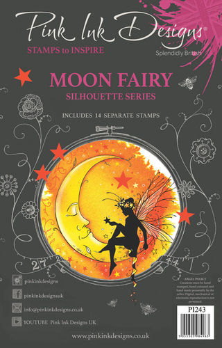Clear Pink Ink Designs - Moon Fairy