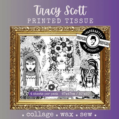 Paper Artsy Printed Tissue - Tracy Scott