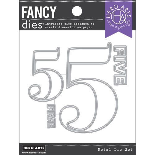 Number Five Fancy Die
