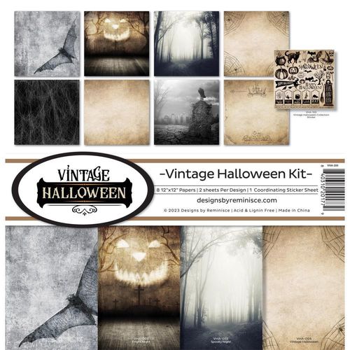 Vintage Halloween Collection Kit 12"x12"