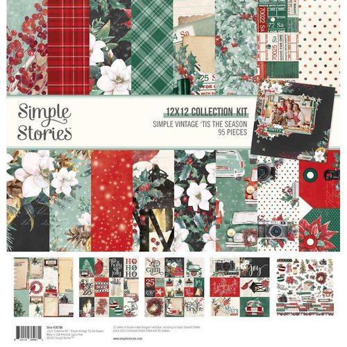 Simple Stories Collection Kit - Simple Vintage 'Tis The Season