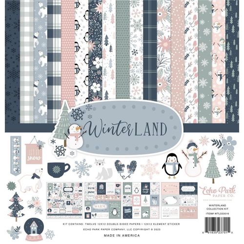 Winterland Collection Kit 12"x12"
