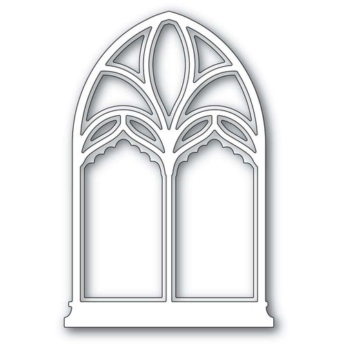 Stanzschablone Arched Gothic Cathedral Window