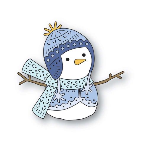 Stanzschablone Sweet Nordic Snowman