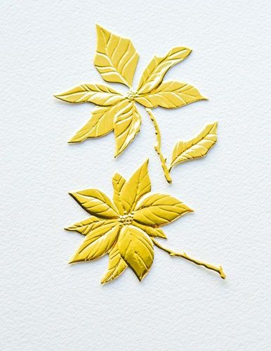 Perfect Poinsettias 3D Embossing Folder and Cutting Dies