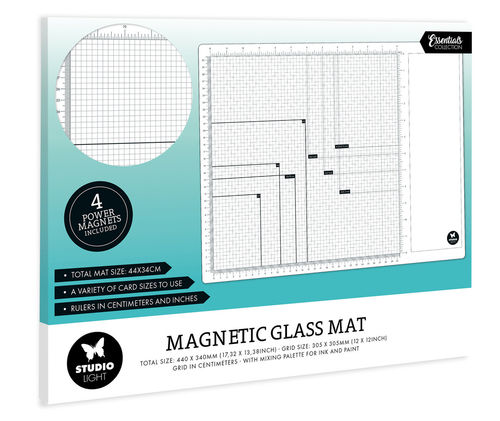 Studio Light Magnetic Glass Mat w/ Magnets
