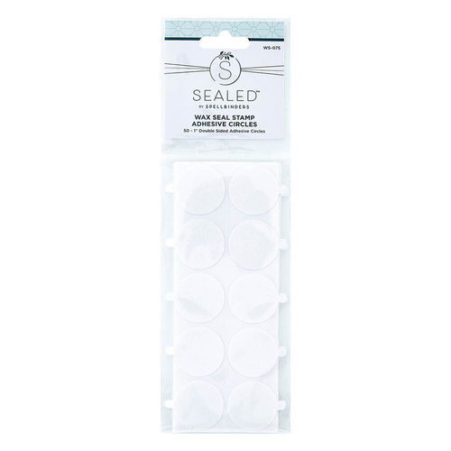 Spellbinders Sealed Wax Seal Adhesive Circles (50pcs)