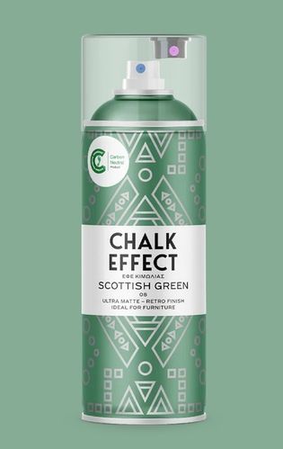 COSMOSLAC Chalk Effekt Spray Scottish Green