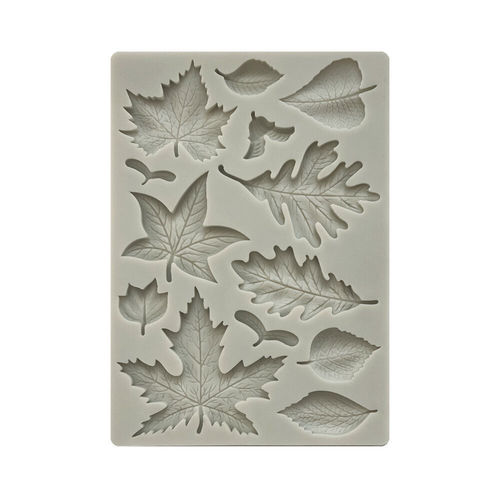 Stamperia - Woodland Leaves Silicon Mould A5