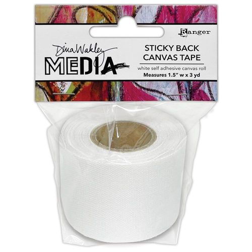 Dina Wakley Media Sticky Back Canvas Tape 1,5"