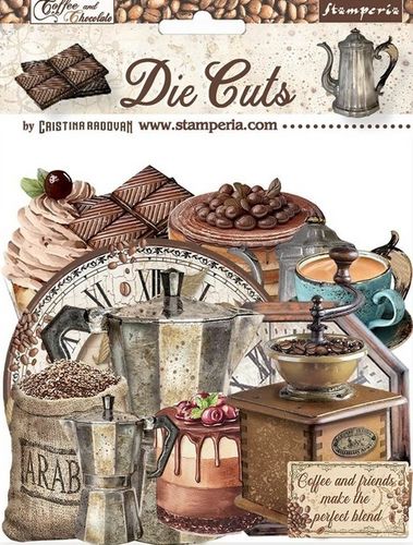 Coffee and Chocolate Die Cuts